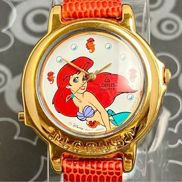Vintage Disney x Lorus by Seiko Ariel The Little Mermaid Animated Musical Watch - Picture 3 of 17